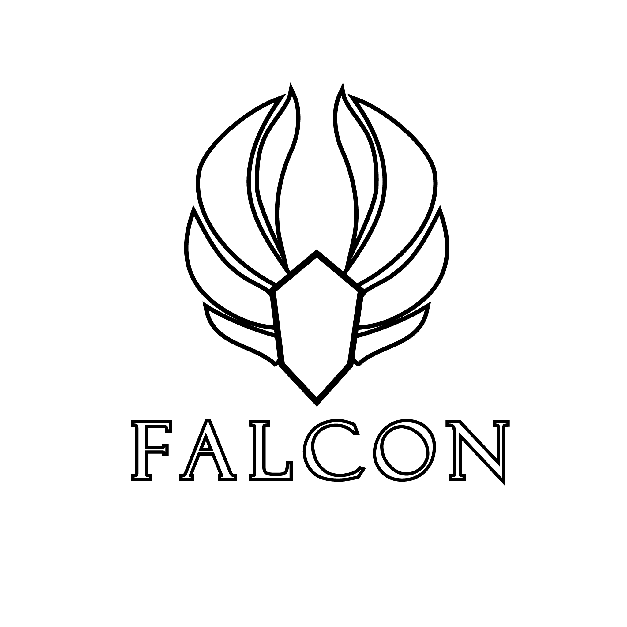 falcon logo icon